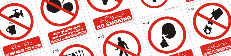 Prohibition Signs