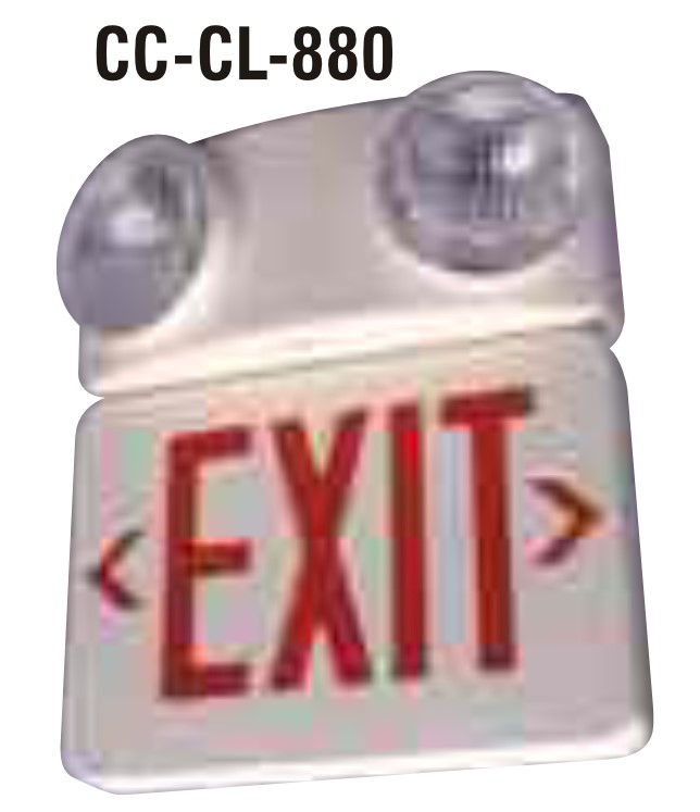 Exit Light with Two Lights