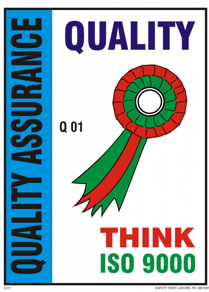 Quality Assurance/Quality/Think ISO 9000