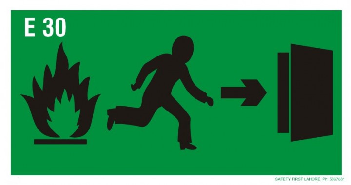 Fire Exit on right