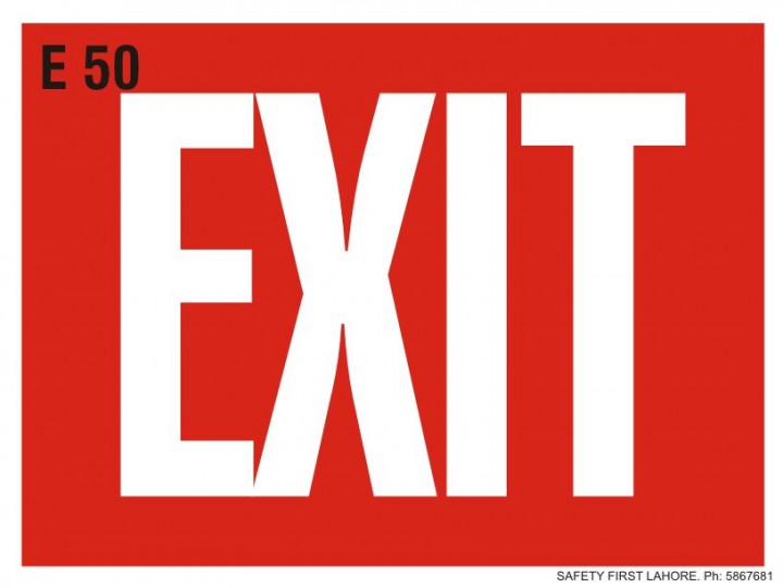 Exit (Red)